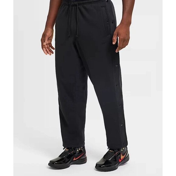 Nike LeBron Therma-Fit Standard Issue Men's Tear Away Pants Size L FZ1036 010 - Picture 1 of 7